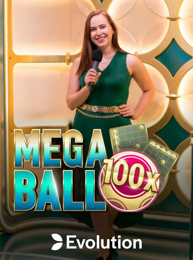 Mega Ball 100x lottery at 777JILIBET casino